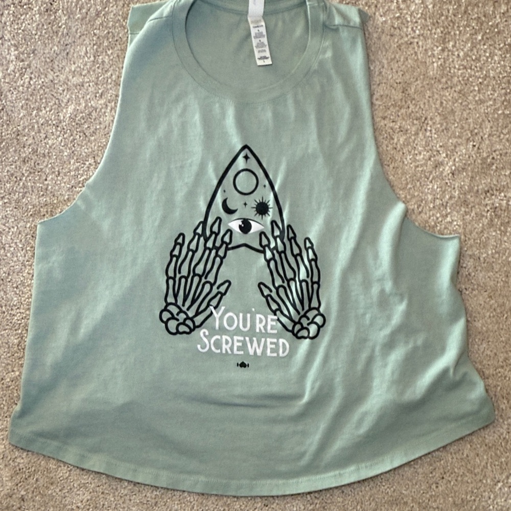 WodBottom L Halloween crop top